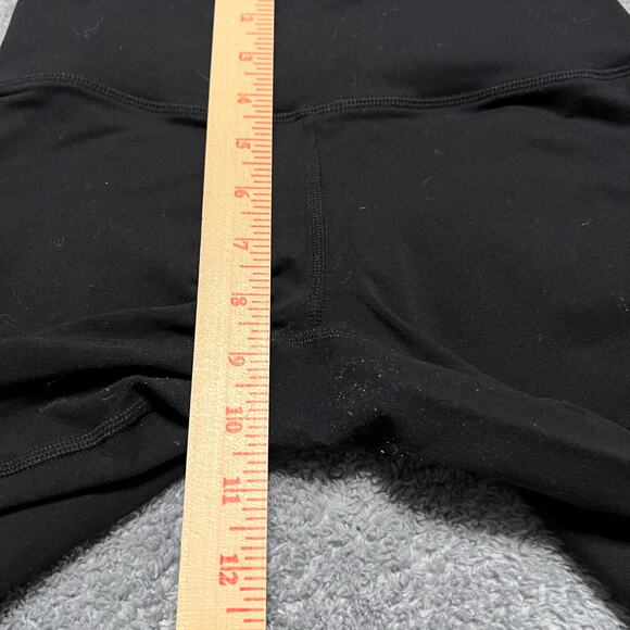 Alo Yoga Leggings Womens Medium Moto Black Athletic Workout Wear Pants - Picture 8 of 9